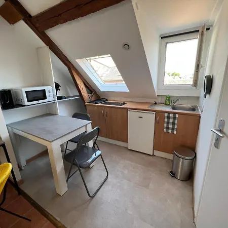 Studio 2 Personnes 2eme Etage Centre Ville Historique - Les Oceane Lejlighed Harfleur